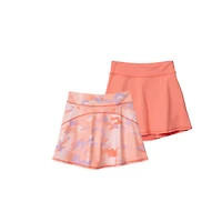Girls Trail Active Skort - Print 2-Pack