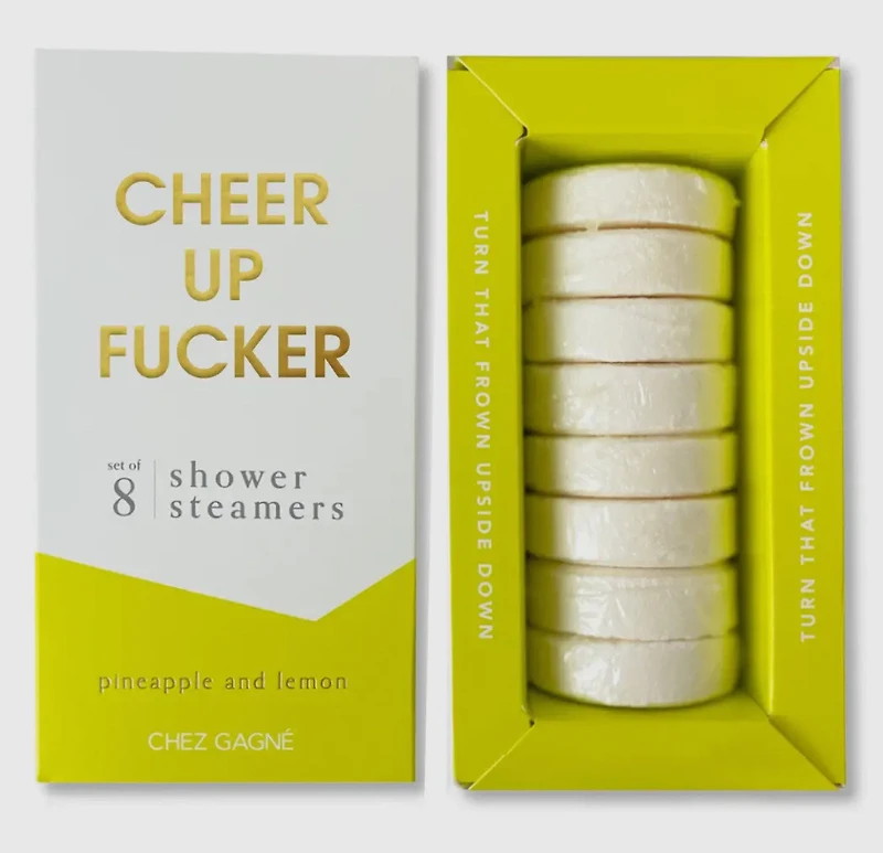 Cheer Up Fucker - Shower Steamers