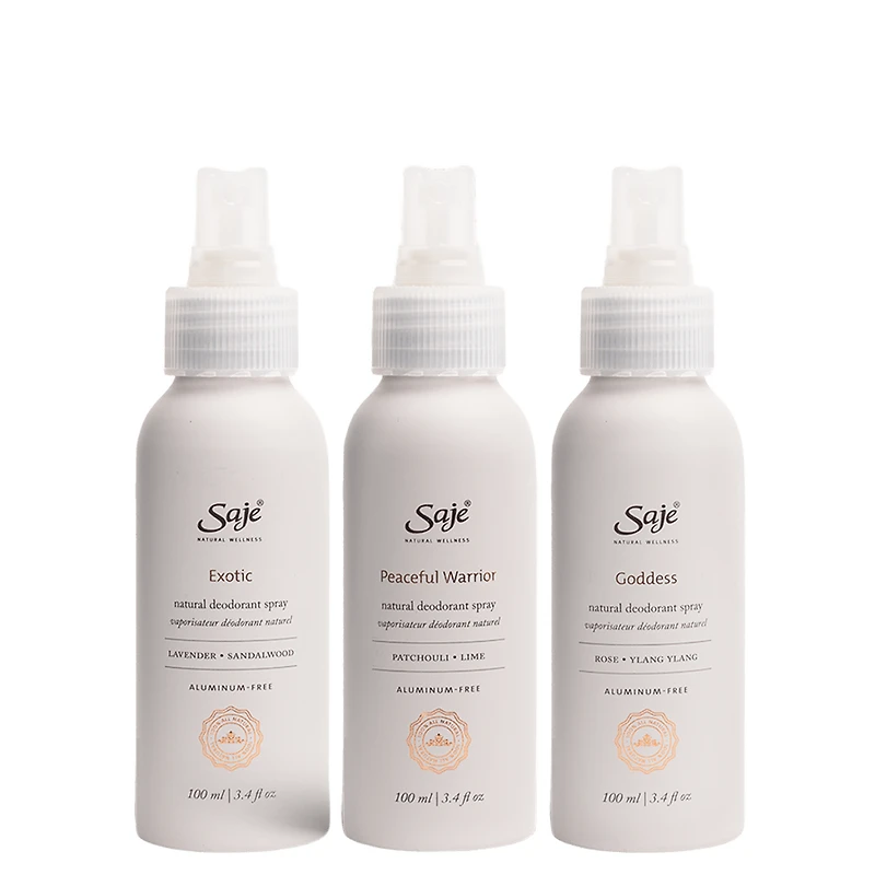 Natural Deodorant Trio