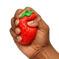 Strawberry Slow-Rise Squishy Toy – Soft Stress Relief Fidget Ball
