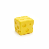 Cheese Block Squishy Toy – Slow Rising Stress Relief Fidget Toy | Cute Food Squishy