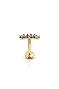 PREMIUM Crystal Bar Flat Back 16g