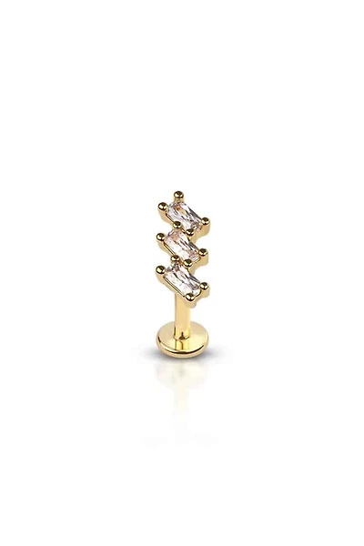 PREMIUM Tiered Rectangle Flat Back 16g