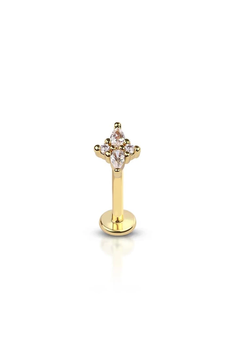 PREMIUM Claw-Set Crystal North Star Flat Back 16g