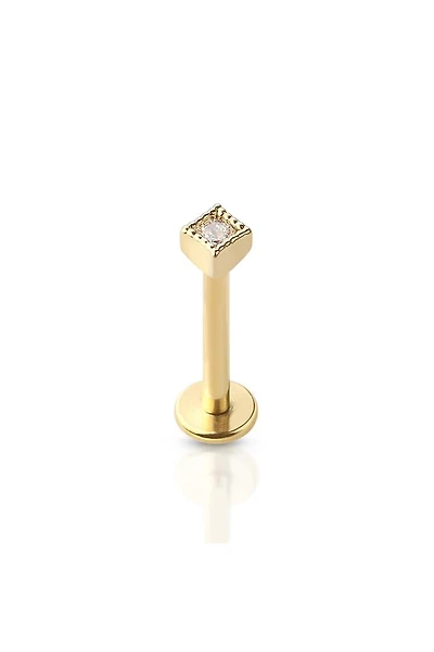 PREMIUM Studded Diamond-Cut Crystal Flat Back 16g