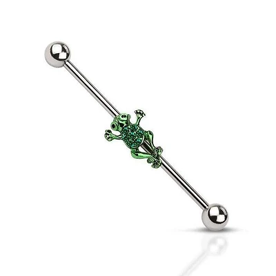 Froggie Fancy Industrial Barbell 14g