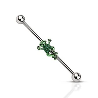 Froggie Fancy Industrial Barbell 14g