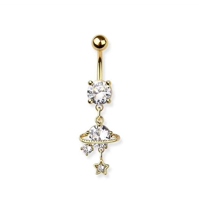 Planet Start Navel Dangle 14g