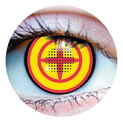 Power Yellow & Red Cosplay - Primal Contact Lenses