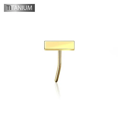 Premium G23 Titanium Bar Simple Threadless Top