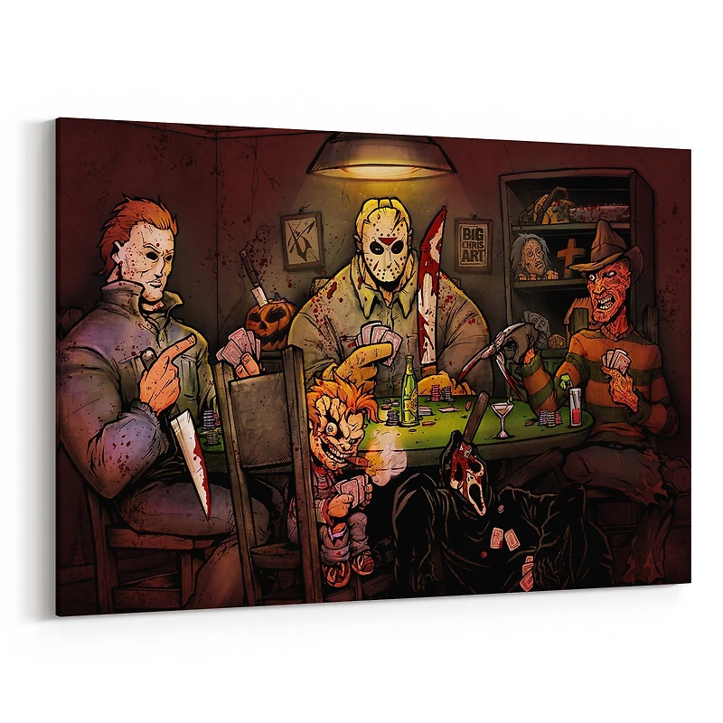 Slasher's Playing Poker