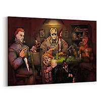 Slasher's Playing Poker