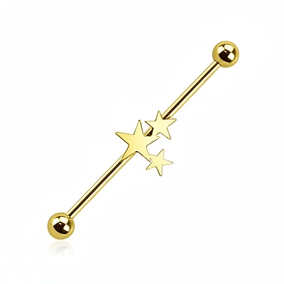 Premium Stars Industrial Barbell 14g