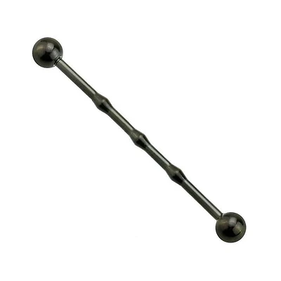 Premium Triple Small Ridge Industrial Barbell 14g