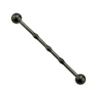 Premium Triple Small Ridge Industrial Barbell 14g