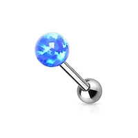 Premium Opal Ball Straight Barbell 14g