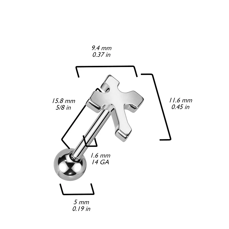 Premium Cross Ball Back 14g