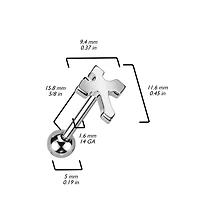Premium Cross Ball Back 14g