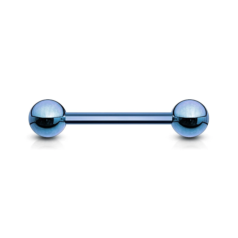 PVD Steel Straight Barbell 16g