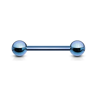 PVD Steel Straight Barbell 16g