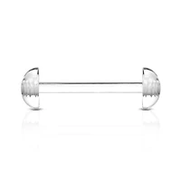 Straight Externally Threaded Retainer 14g