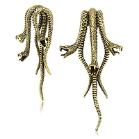 Brass Medusa Ear Weights 16mm