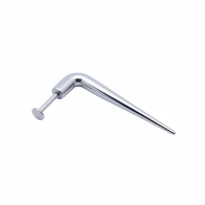 Surgical Steel Tribal Straight Disturbed Flat Back 14g