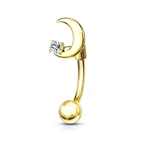 PREMIUM Moon Curved Barbell 16g