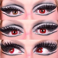 Evil Eyes - Red Colored - Primal Contact Lenses
