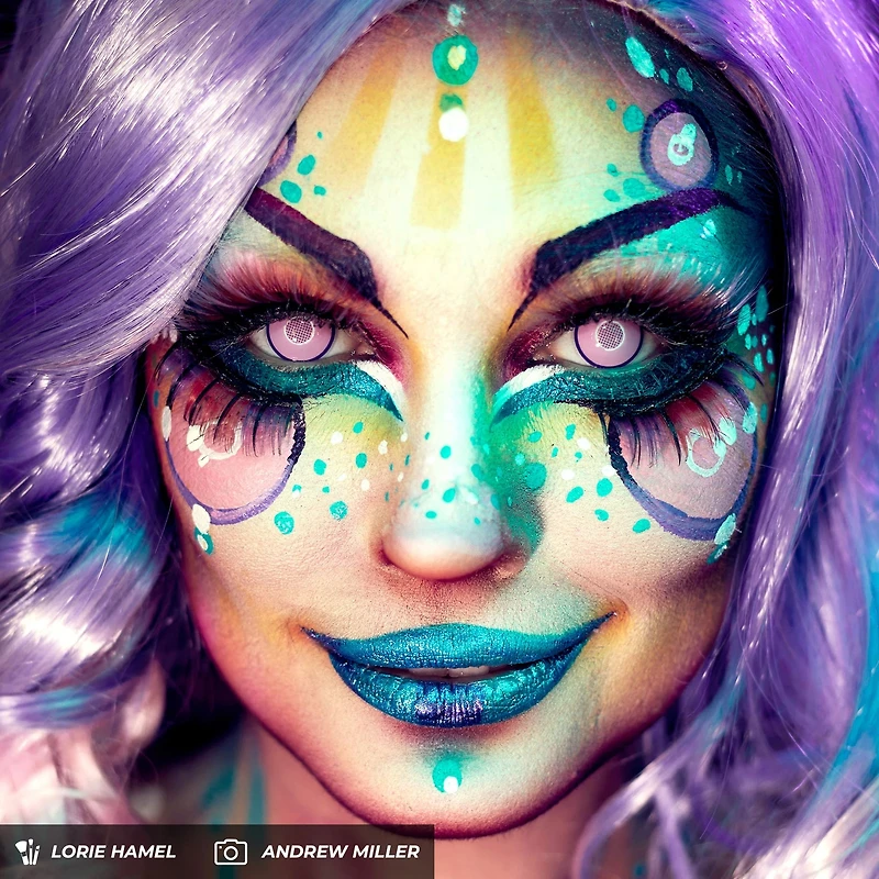 Hinata Hyuga Pink & Purple Cosplay - Primal Contact Lenses