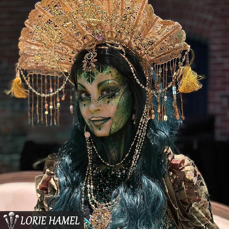 Lizard King - Green Colored - Primal Contact Lenses