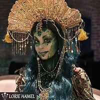 Lizard King - Green Colored - Primal Contact Lenses