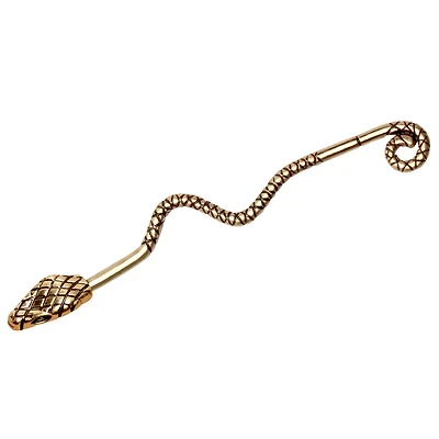 Golden Serpent Industrial Barbell 14g