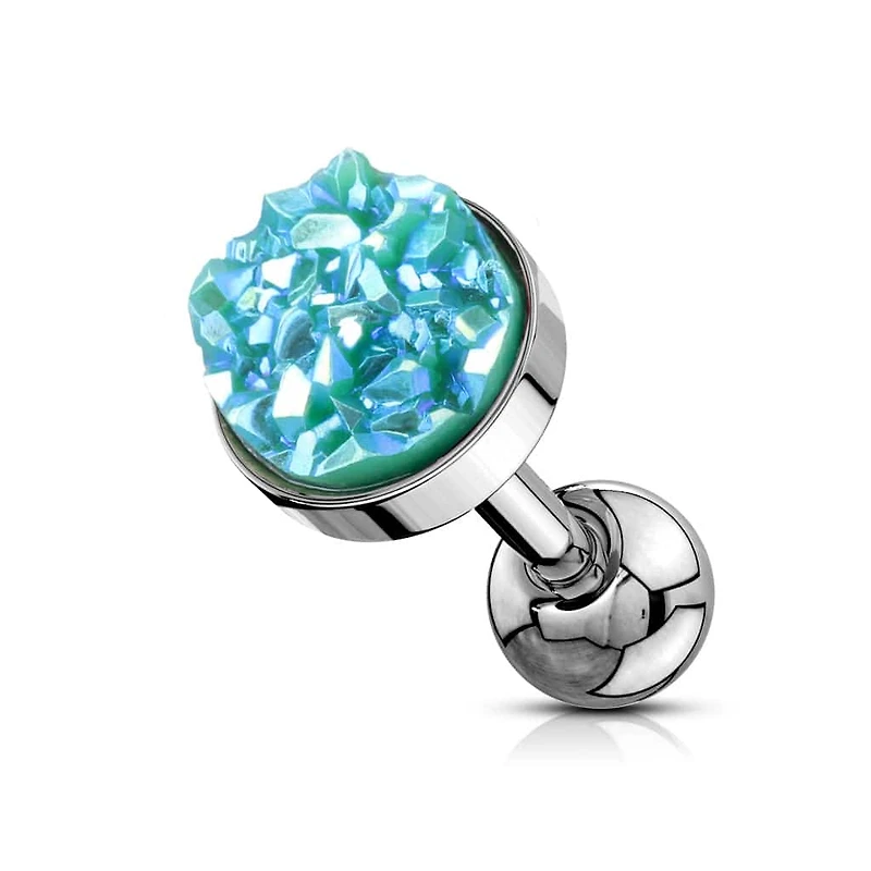 Premium Druzy Stone Ball Back 16g