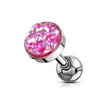 Premium Druzy Stone Ball Back 16g