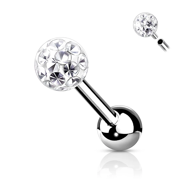 Premium Internally Threaded Ferido Ball Back 16g