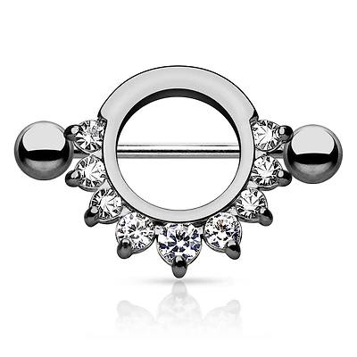 Crystal Edge Nipple Shield 14g