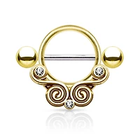 Bold Filigree Nipple Shield
