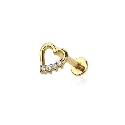 Valentine Heart Flat Back 16g