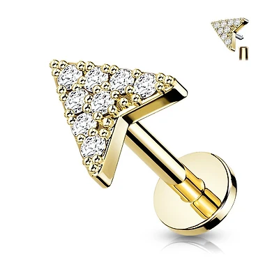 PREMIUM Paved Butterfly Flat Back 16g
