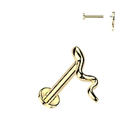 Serpent Line Flat Back 16g