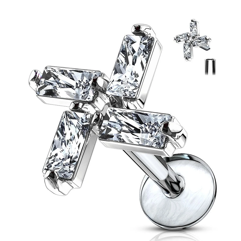 Premium Pinwheel Flat Back 16g