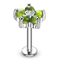 Premium Opal Petals Flat Back 16g