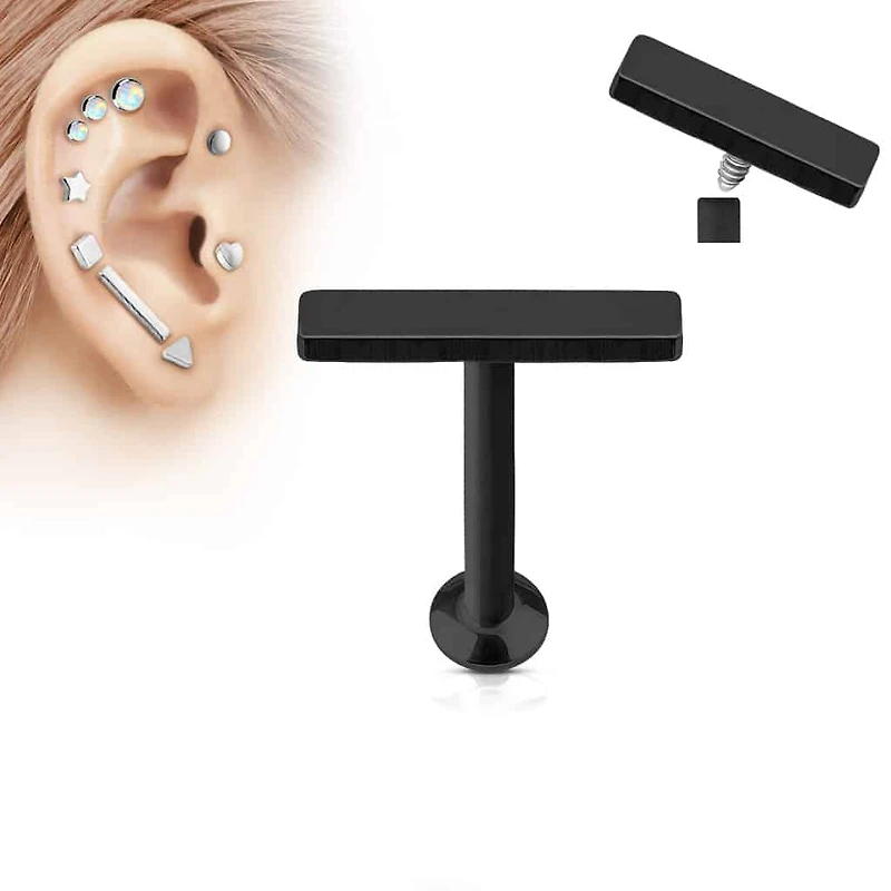 Premium Medium Bar Flat Back 16g