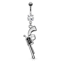 Revolver Navel Dangle 14g