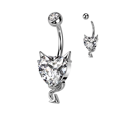 Devilish Navel Barbell 14g