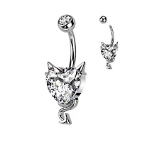 Devilish Navel Barbell 14g