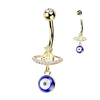 Planetary Protection Navel Dangle 14g