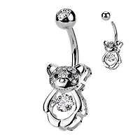 Bear Navel Barbell 14g