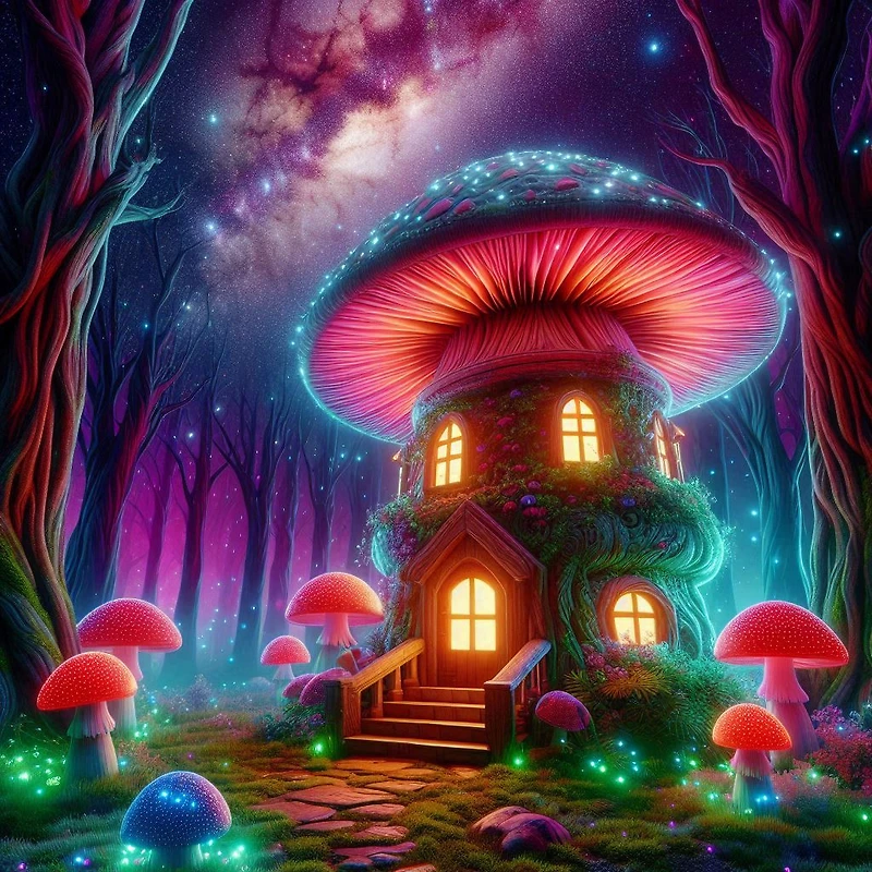 Starry Sky Mushy House
